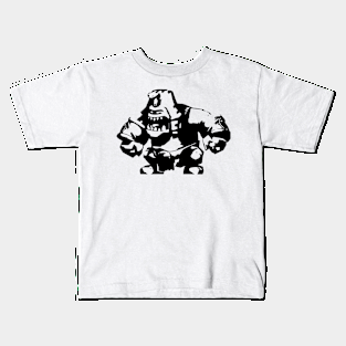 Mummy minimal silhouette white Kids T-Shirt